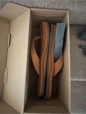 Bombas New Bombas Women's Sunrise Leather Flip Flop